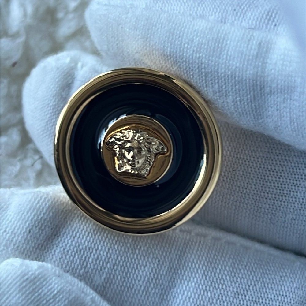 Versace Medusa clip  earrings - Picture 3 of 11